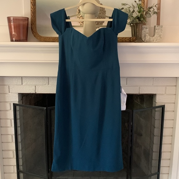 NWT Dress The Population Bailey Off the Shoulder Body-Con Dress - Picture 5 of 10